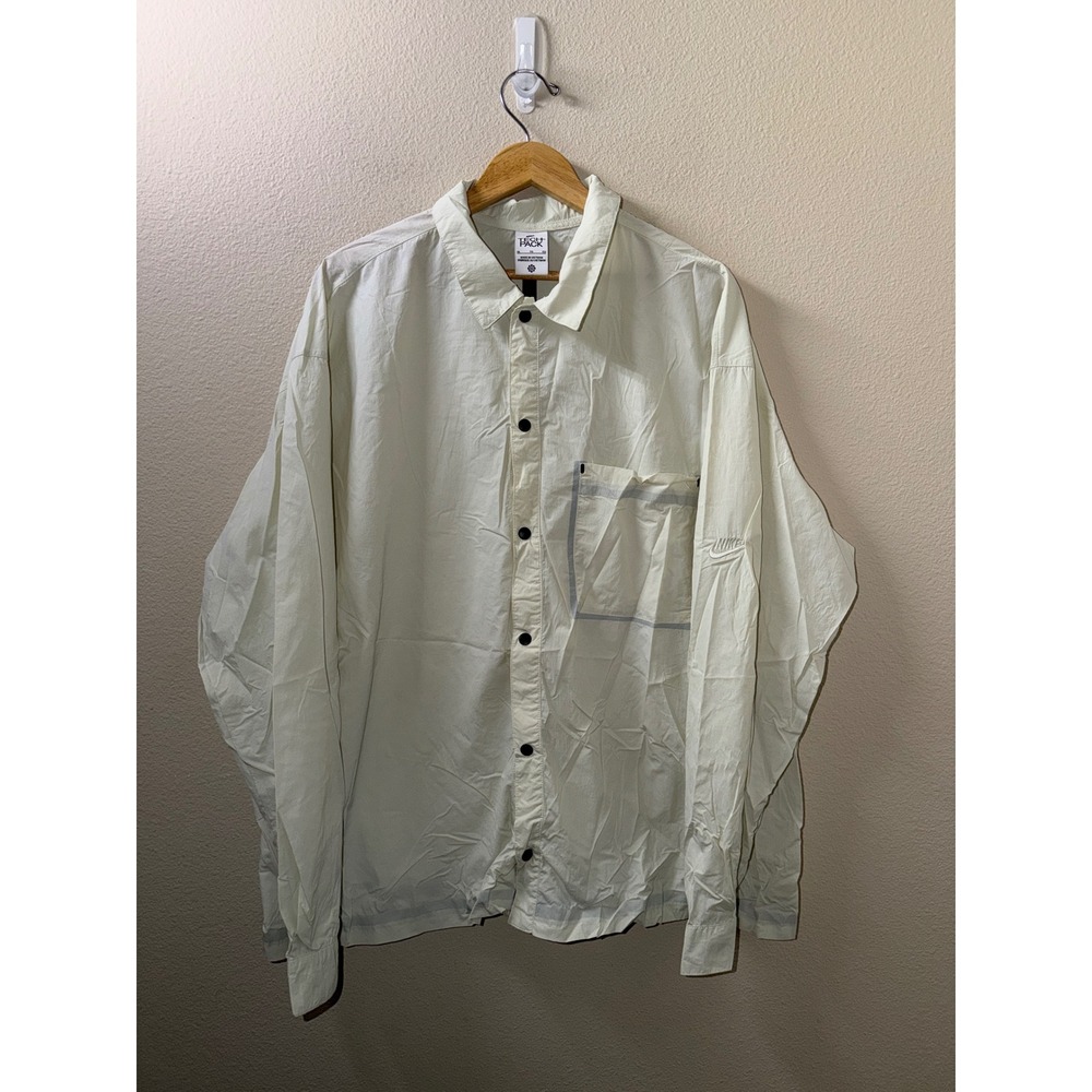 Men's Nike Tech Pack Lightweight Button Down Shirt Size XL